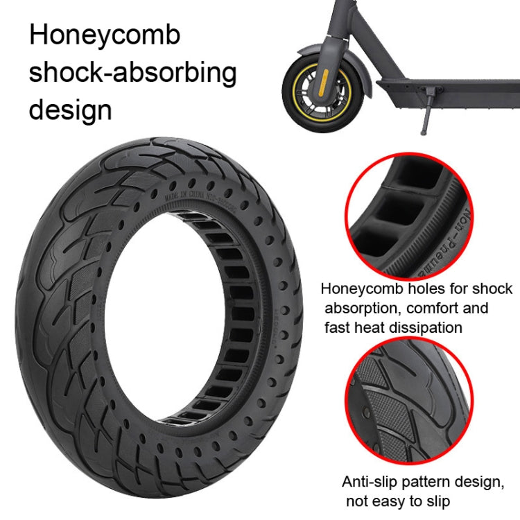 For Kugoo M4 Electric Scooter 10 Inch Inflatable Honeycomb Solid Run-flat Tire(36mm Slot Blue) - Accessories & Parts by PMc TechLife | Online Shopping South Africa | PMc TechLife | Buy Now Pay Later Mobicred