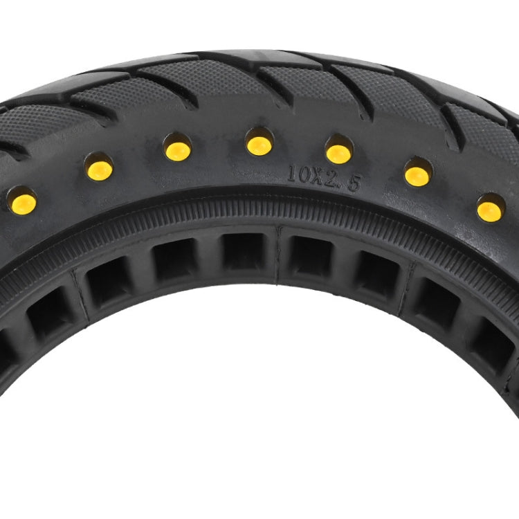For Kugoo M4 Electric Scooter 10 Inch Inflatable Honeycomb Solid Run-flat Tire(36mm Slot Yellow) - Accessories & Parts by PMc TechLife | Online Shopping South Africa | PMc TechLife | Buy Now Pay Later Mobicred