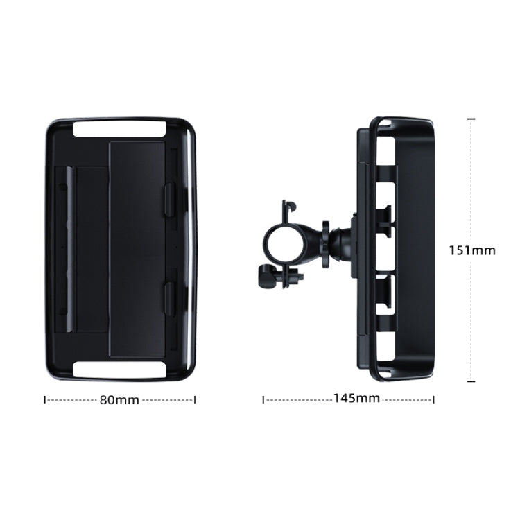 Rotatable Bicycle and Motorcycle Anti-shake Fixed Mobile Phone Holder with Sun Visor, Style: Universal Model - Holder by PMC TechLife | Online Shopping South Africa | PMC TechLife | Buy Now Pay Later Mobicred