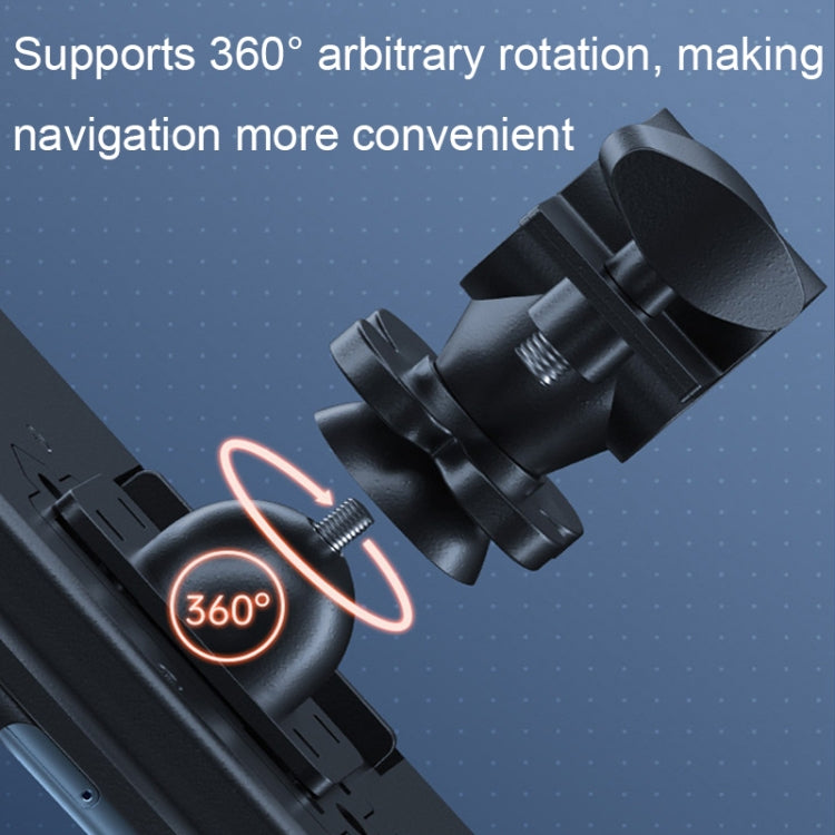 Rotatable Bicycle and Motorcycle Anti-shake Fixed Mobile Phone Holder with Sun Visor, Style: Universal Model - Holder by PMC TechLife | Online Shopping South Africa | PMC TechLife | Buy Now Pay Later Mobicred