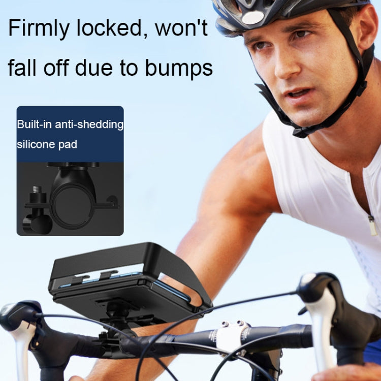 Rotatable Bicycle and Motorcycle Anti-shake Fixed Mobile Phone Holder with Sun Visor, Style: Universal Model - Holder by PMC TechLife | Online Shopping South Africa | PMC TechLife | Buy Now Pay Later Mobicred