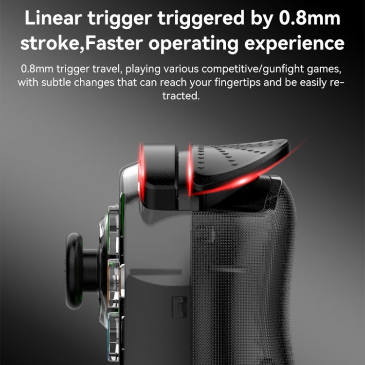 D7 BT5.0 Retractable Gamepad With Light For PC / Android / IPhone /Win7 10 11/Mac OS/Switch(White) - Gamepads by PMC TechLife | Online Shopping South Africa | PMC TechLife