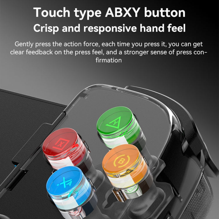 D7 BT5.0 Retractable Gamepad With Light For PC / Android / IPhone /Win7 10 11/Mac OS/Switch(White) - Gamepads by PMC TechLife | Online Shopping South Africa | PMC TechLife