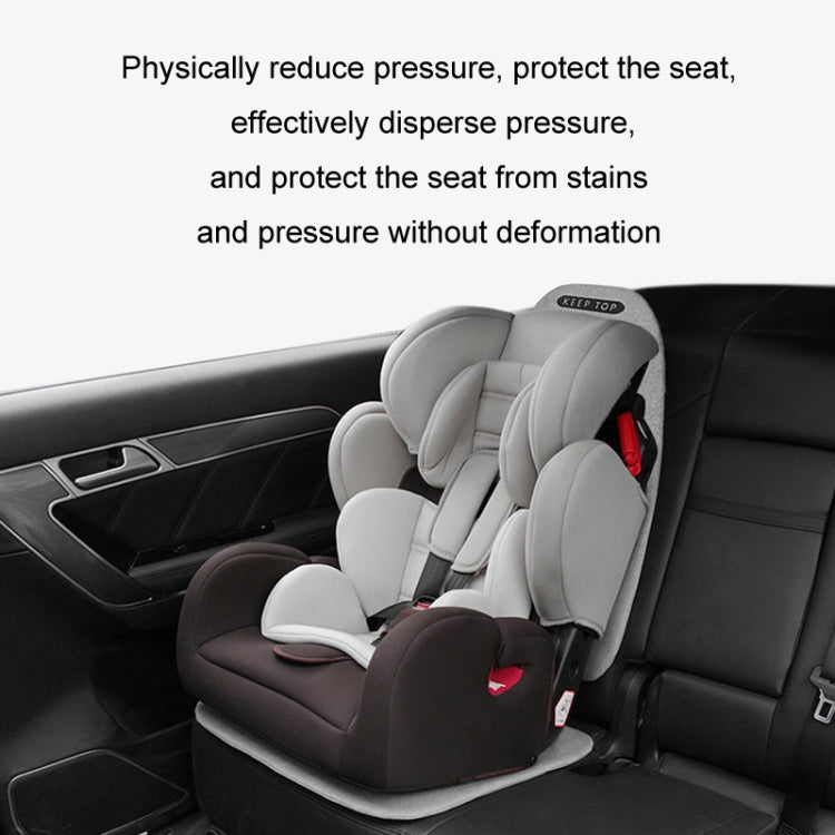 KEEP TOP Car Child Safety Seat Anti-Slip Thickened Anti-Wear Protective Pad(Black) - Seat Accessories by KEEP TOP | Online Shopping South Africa | PMC TechLife | Buy Now Pay Later Mobicred