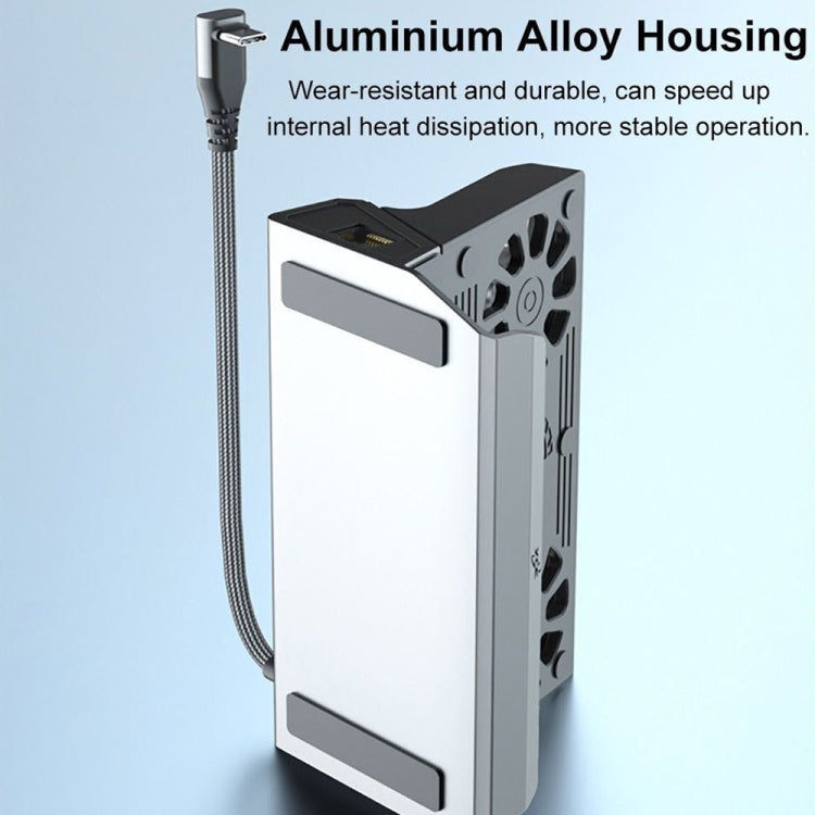 6 -in -1 For ASUS ROG Ally 100W PD Charging Game Console Stand Multifunctional USB 3.0 Docking Station - free shipping - PMC Jewellery - Order now!