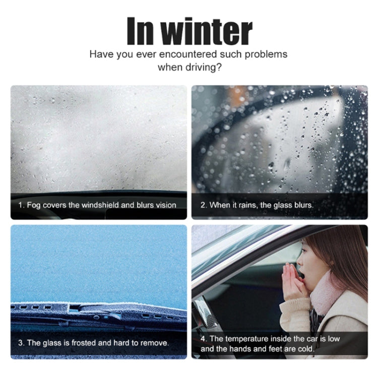 12V Car-mounted High-power Heater Winter Defog Heater(Navy Blue) - Heating & Fans by PMC TechLife | Online Shopping South Africa | PMC TechLife