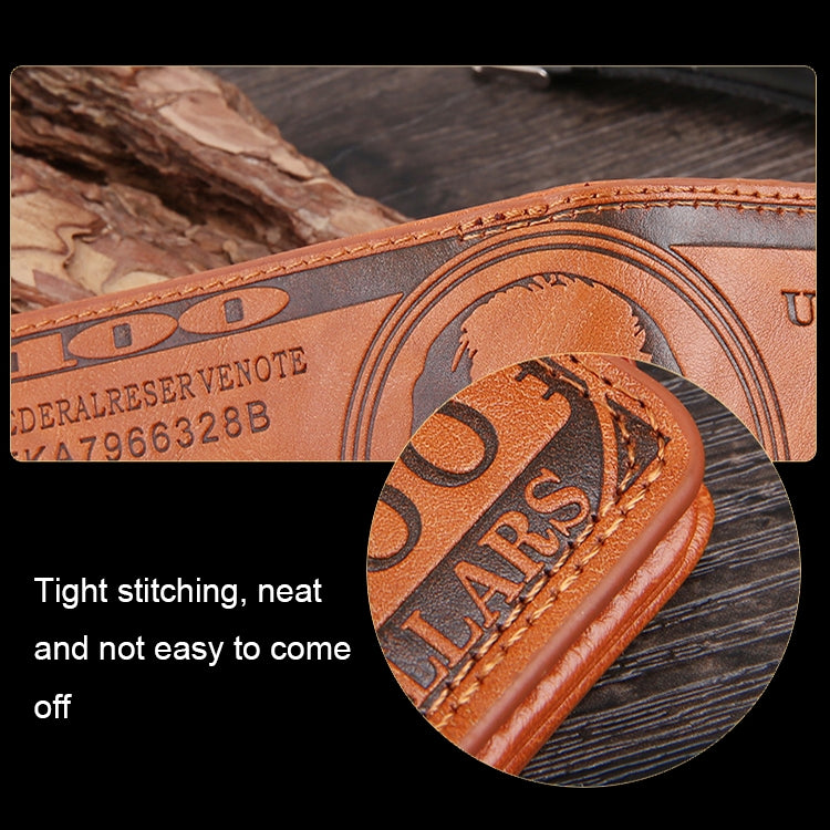 Retro Dollar Pattern Magnetic Buckle Multi-card Slot Wallet(Coffee) - Wallets by PMC TechLife | Online Shopping South Africa | PMC TechLife