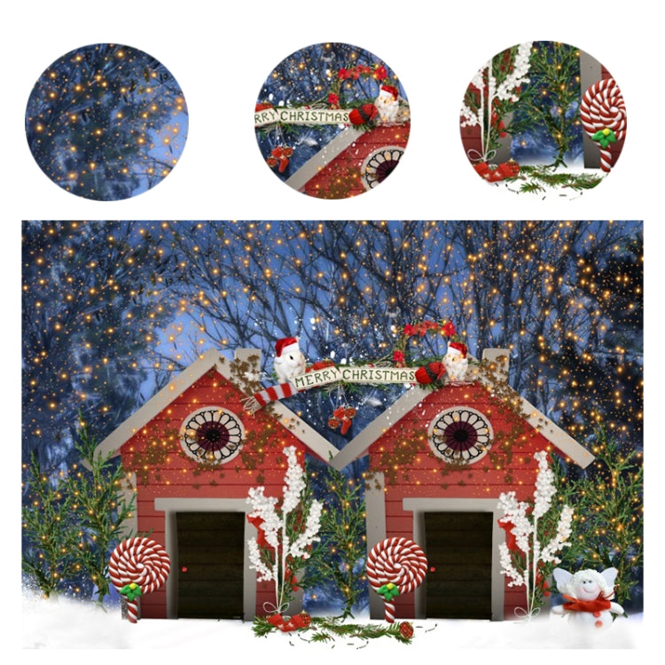 2.1 X 1.5m Holiday Party Photography Backdrop Christmas Decoration Hanging Cloth, Style: SD-774 - free shipping - PMC TechLife - Order now!