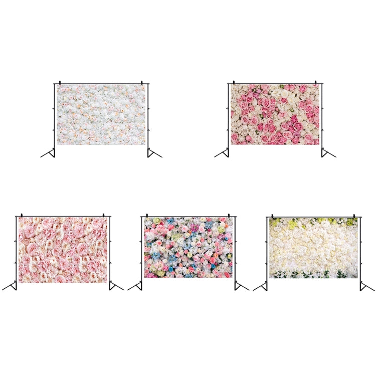 2.1 X 1.5m Festive Photography Backdrop 3D Wedding Flower Wall Hanging Cloth, Style: C-1889 - free shipping - PMC TechLife - Order now!