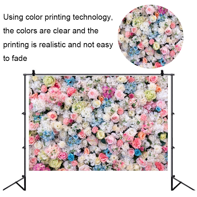 2.1 X 1.5m Festive Photography Backdrop 3D Wedding Flower Wall Hanging Cloth, Style: C-1888 - Valentines Day by PMC TechLife | Online Shopping South Africa | PMC TechLife | Buy Now Pay Later Mobicred
