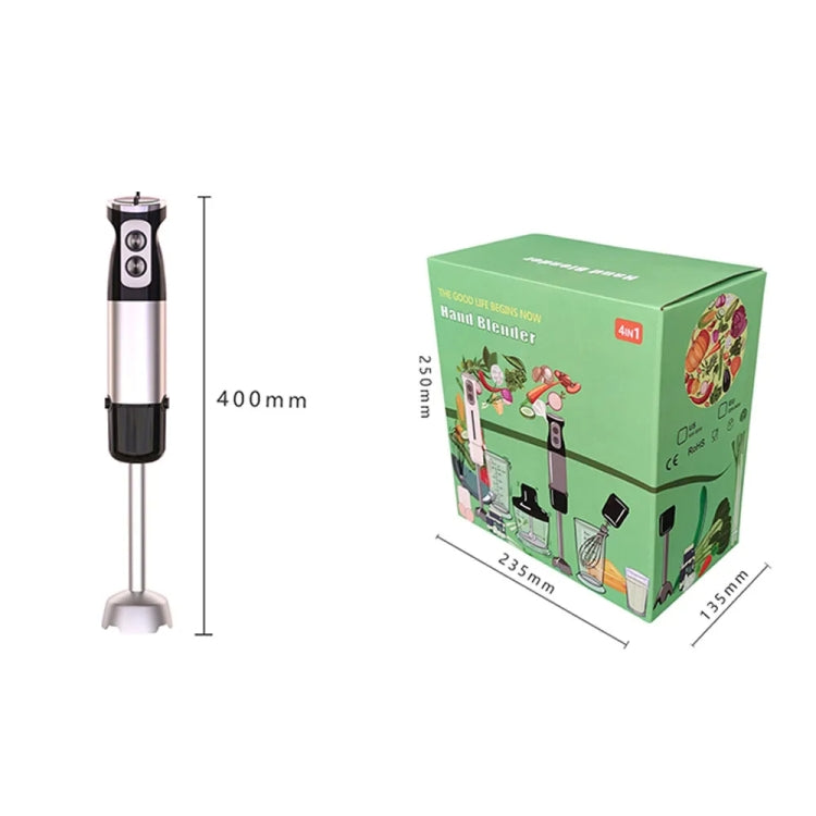 6-in-1 600W Multifunctional  Electric Blender Stainless Steel Food Cooking Stick UK Plug - Stirrer & Squeezer by PMC TechLife | Online Shopping South Africa | PMC TechLife | Buy Now Pay Later Mobicred