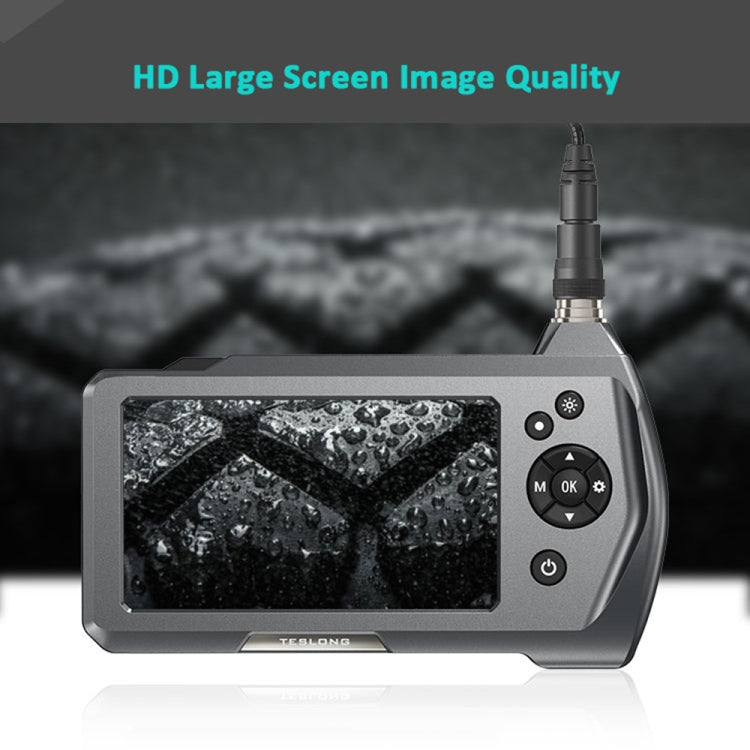 TESLONG NTS450A 4.5-inch Screen Industrial Handheld Endoscope with Light, Speci: 5.5mm Lens -3m - free shipping - PMC TechLife - Order now!