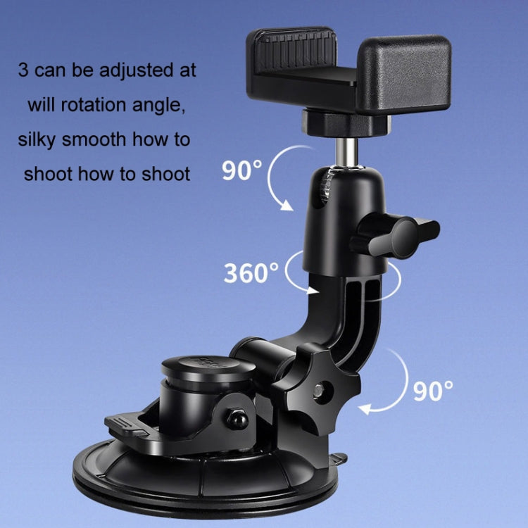Car Suction Cup Mobile Phone Navigation Live Broadcast Shooting Bracket, Specification: With Bluetooth - Car Holders by PMC TechLife | Online Shopping South Africa | PMC TechLife | Buy Now Pay Later Mobicred
