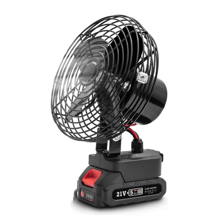 HILDA Portable Powerful Fan Outdoor Hair Dryer, With US Plug Adaptor, Style: 8 inch With 1 Battery(1500mAh) - free shipping - PMC TechLife - Order now!