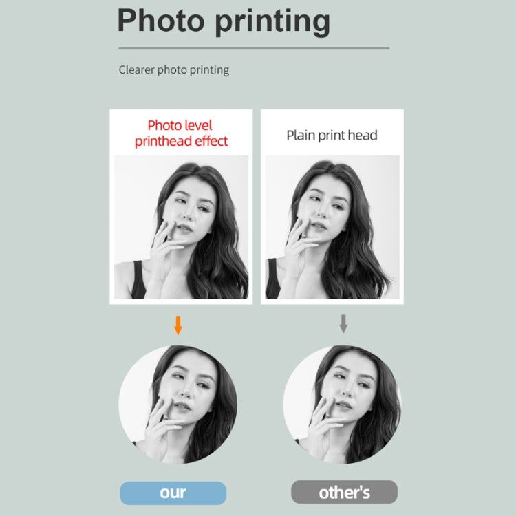 X6 200DPI Student Homework Printer Bluetooth Inkless Pocket Printer Pink Sicker x5 - Printer by PMC TechLife | Online Shopping South Africa | PMC TechLife | Buy Now Pay Later Mobicred