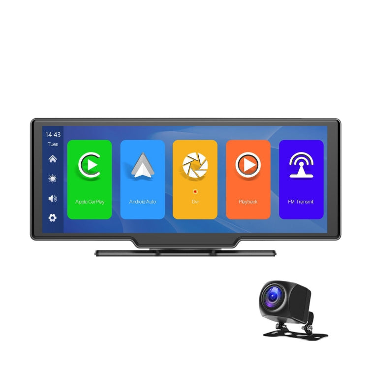 Car 10.26 Inch Portable Wireless CarPlay Display Android Auto Mobile Phone Screen - Car MP3 & MP4 & MP5 by PMC TechLife | Online Shopping South Africa | PMC TechLife | Buy Now Pay Later Mobicred