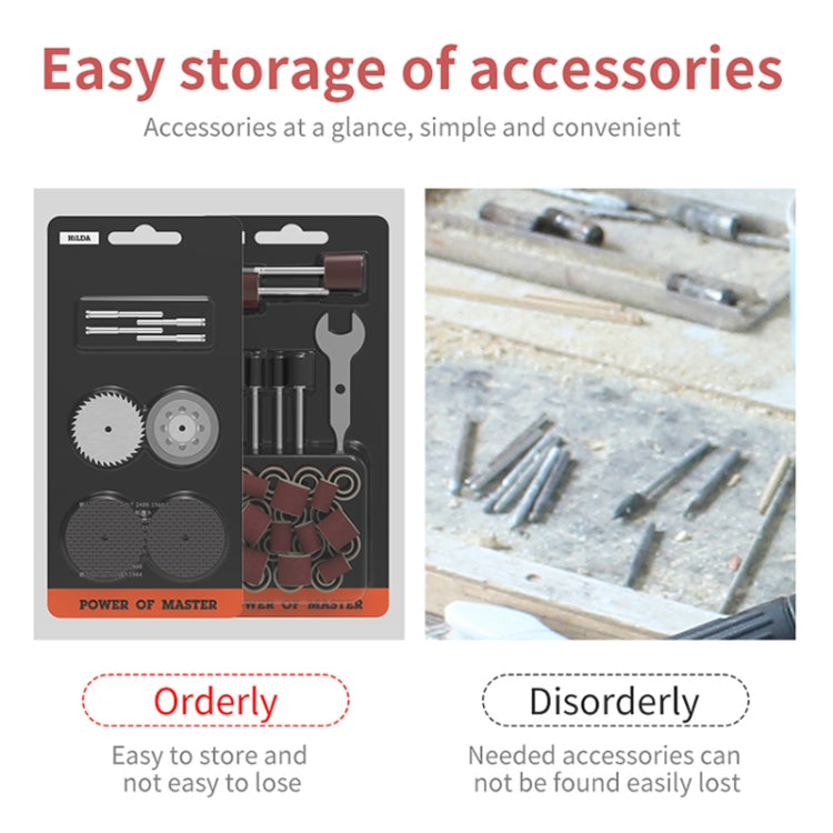 HILDA 16pcs /Set Cutting Angle Mill Accessories Grinding Accessories Set - Abrasive Tools & Accessories by HILDA | Online Shopping South Africa | PMC TechLife | Buy Now Pay Later Mobicred