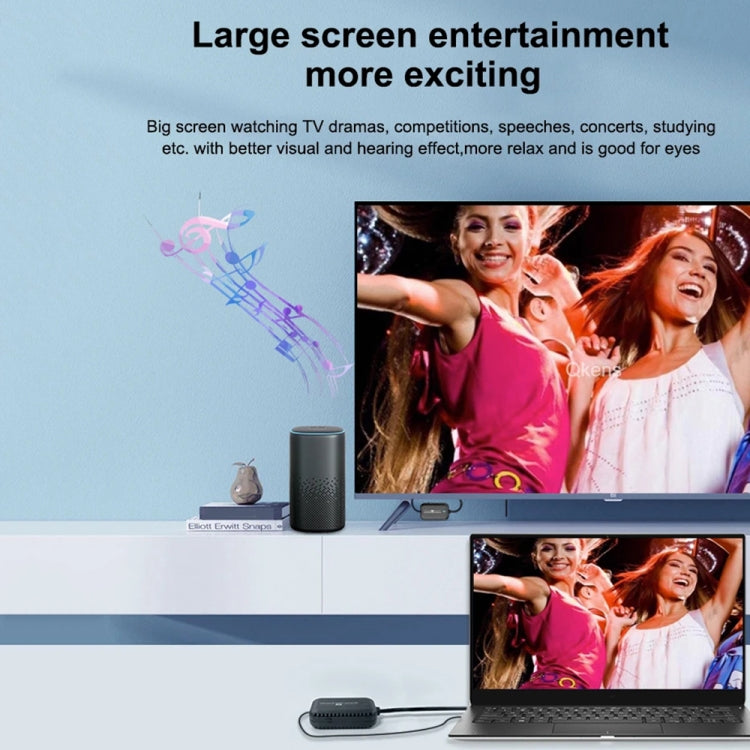 PWAY DT248W-H 30m Wireless HD Screen Projector Office Conference Screen Sharing Device(HDMI Interface) - free shipping - PMC TechLife - Order now!