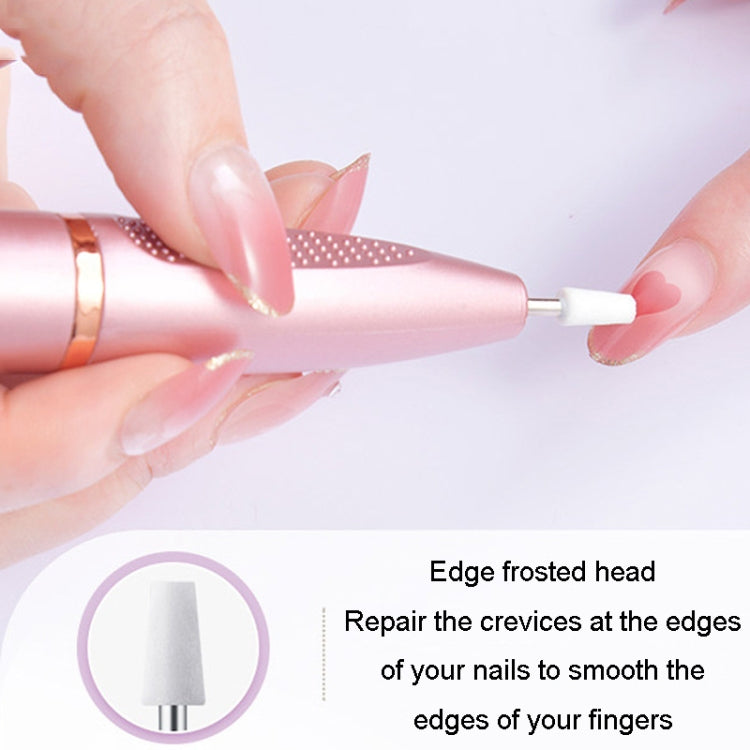 Electrical Nail Polisher Multifunctional Nail Polish Remover Pen Nail Sharpener(Rose Gold) - Grinding Tools & Accessories by PMC TechLife | Online Shopping South Africa | PMC TechLife | Buy Now Pay Later Mobicred
