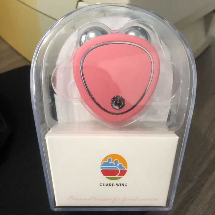 Mini Micro-Current Beauty Instrument Facial Lift Rejuvenating Device Massage Slimming Machine, Style: Acrylic Package(Pink) - Beauty Instrument by PMC TechLife | Online Shopping South Africa | PMC TechLife | Buy Now Pay Later Mobicred