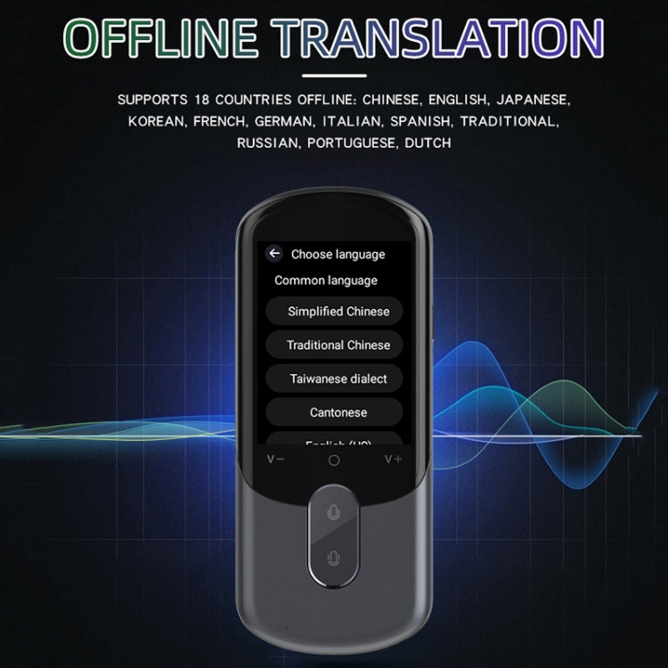 2.88-inch HD Screen WiFi Translator 139 Languages Voice Translator Photo Recording Translator Pen(White) -  by PMC TechLife | Online Shopping South Africa | PMC TechLife | Buy Now Pay Later Mobicred