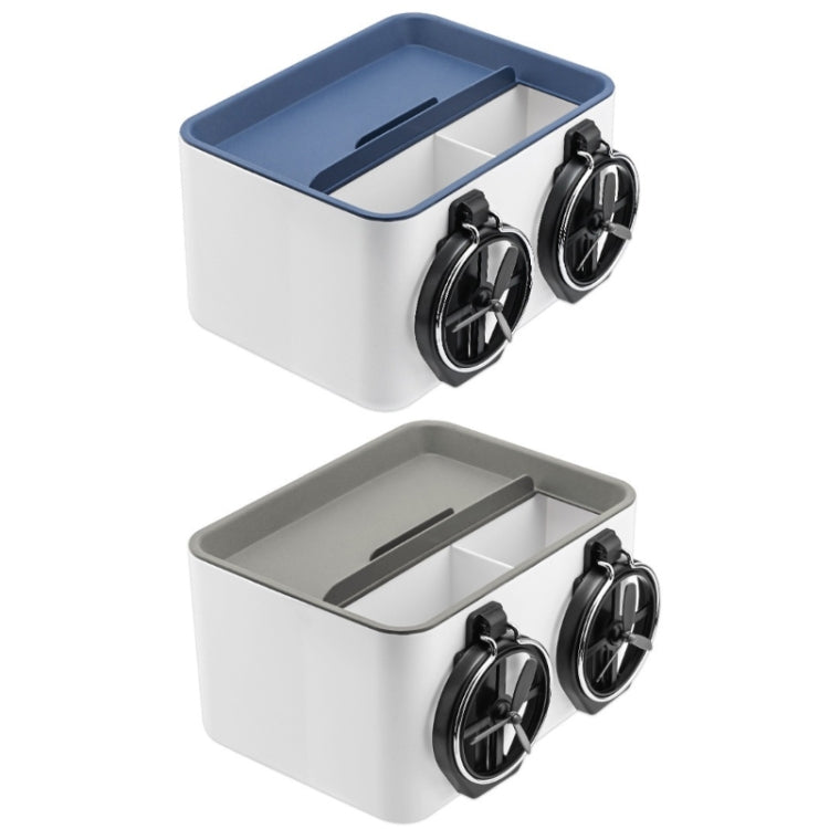 Car Multifunctional Water Cup Holder Armrest Box Paper Box(Gray) - free shipping - PMC TechLife - Order now!