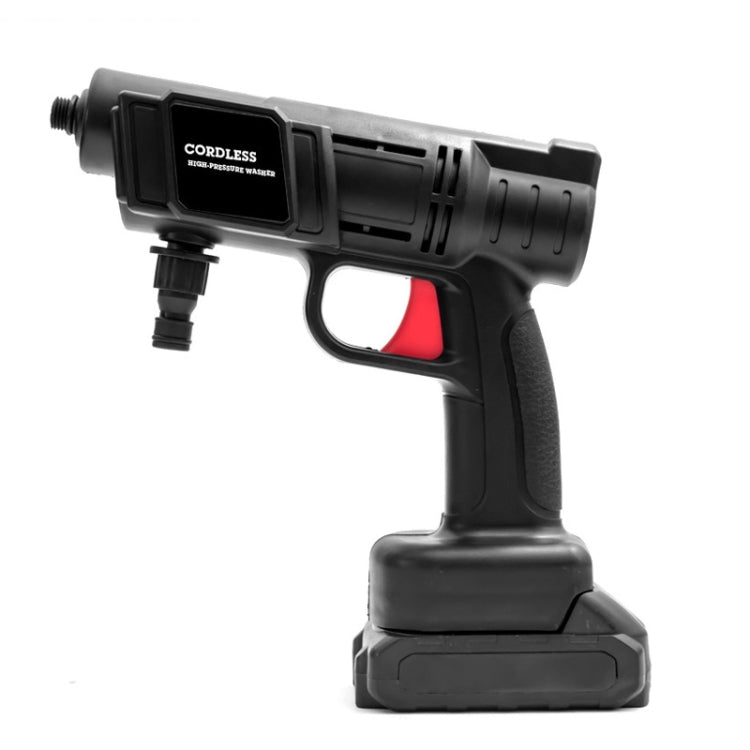 HILDA 21V High Pressure Water Torch Lithium Car Washer Plastic Package, Model: UK Plug + 1 Battery - Car Washer & Accessories by HILDA | Online Shopping South Africa | PMC TechLife | Buy Now Pay Later Mobicred