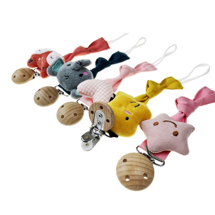 Animal Head Pacifier Chain Newborn Pacifier Clip, Style: Elephant - Cups & Silicone Nipple by PMC TechLife | Online Shopping South Africa | PMC TechLife | Buy Now Pay Later Mobicred