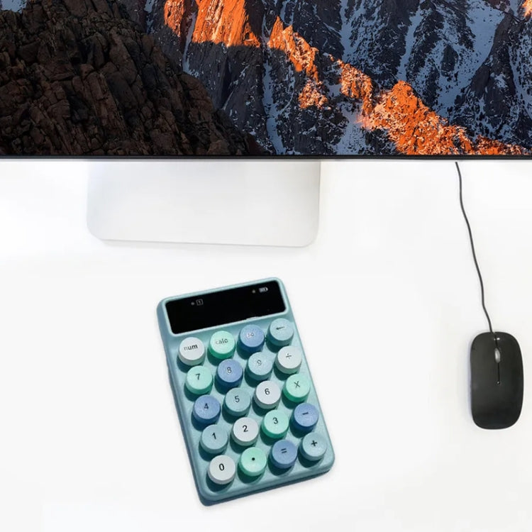 Q3 2.4G Mini Wireless Office Digital Keyboard Cash Register Financial Accounting Password Keypad(Pink) - Mini Keyboard by PMC Jewellery | Online Shopping South Africa | PMC Jewellery | Buy Now Pay Later Mobicred