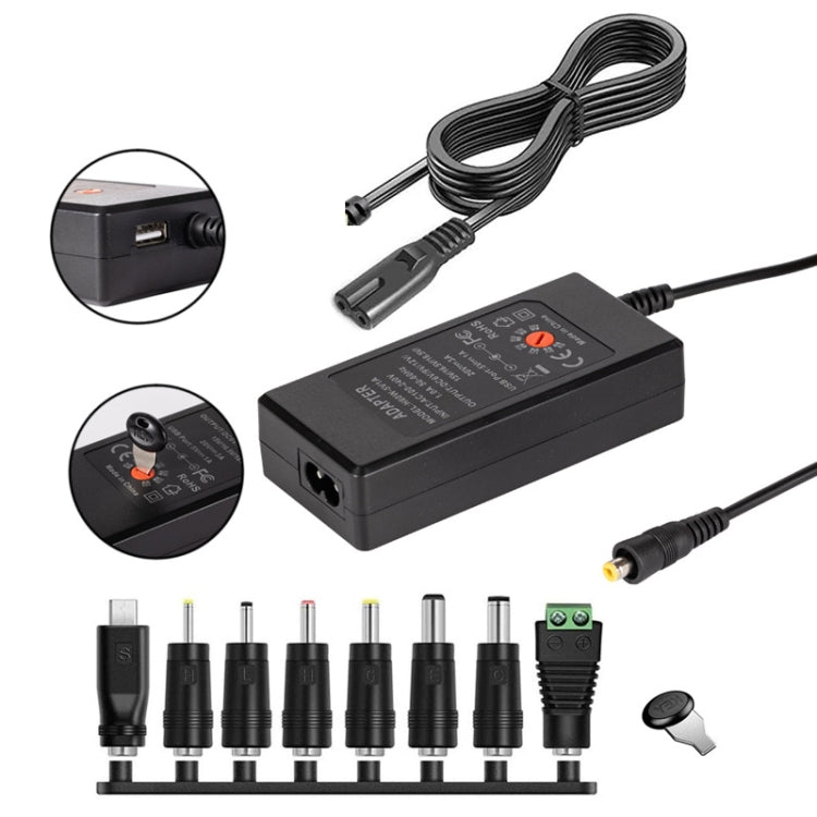 65W 6-20V Adjustable 3A DC Power Adapter Charger, Specification: UK Plug Small - Universal Power Adapter by PMC TechLife | Online Shopping South Africa | PMC TechLife | Buy Now Pay Later Mobicred