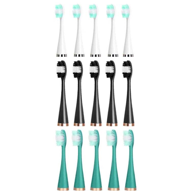 Electric Dental Scaler Accessories Replacement Head, Color: 5pcs Toothbrush Head Green - Replacement Brush Heads by PMC TechLife | Online Shopping South Africa | PMC TechLife