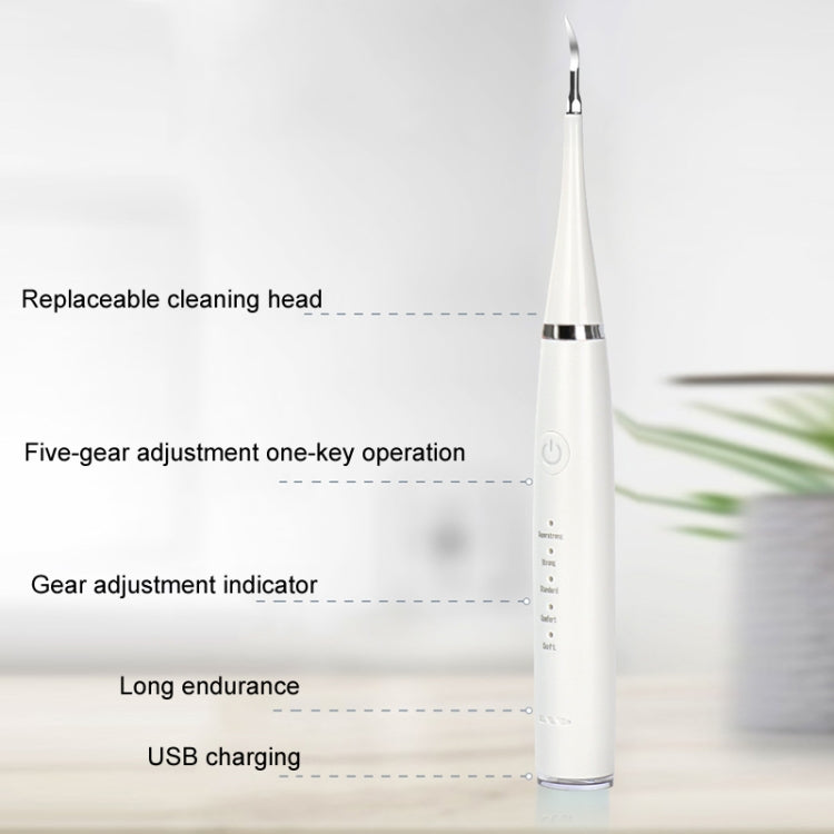 Electric Dental Scaler Accessories Replacement Head, Color: 5pcs Toothbrush Head White - Replacement Brush Heads by PMC TechLife | Online Shopping South Africa | PMC TechLife | Buy Now Pay Later Mobicred