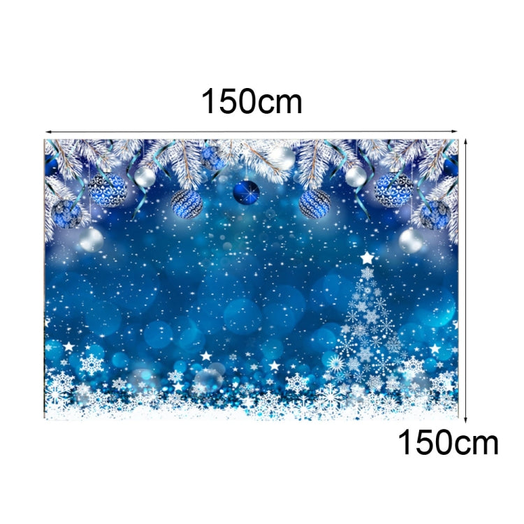 150 x 150cm Peach Skin Christmas Photography Background Cloth Party Room Decoration, Style: 14 - Cartoon by PMC TechLife | Online Shopping South Africa | PMC TechLife