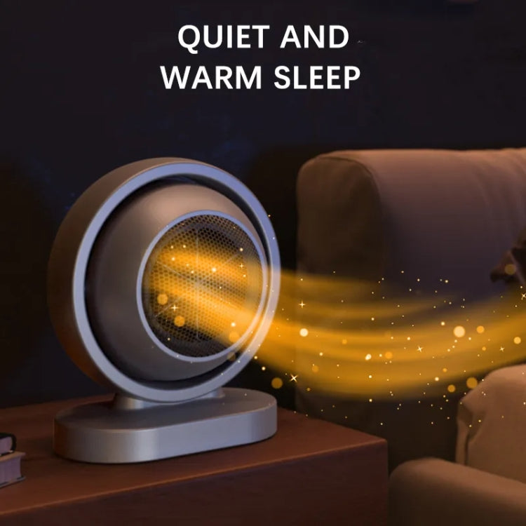 380W Earth Little Sun Heater Home Energy Saving Electric Stove Desktop Mini Heater  EU Plug(Gray) - Electric Heaters by PMC TechLife | Online Shopping South Africa | PMC TechLife