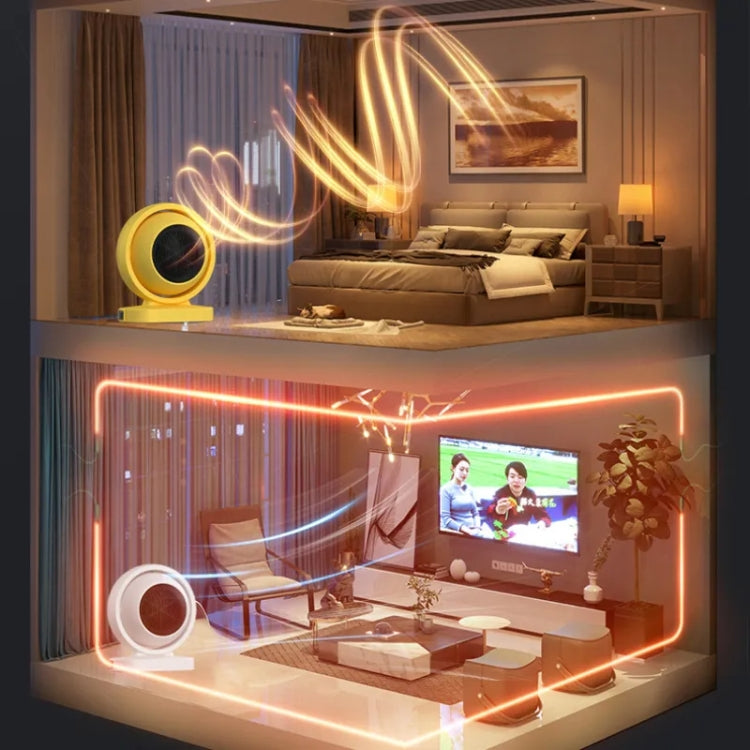 380W Earth Little Sun Heater Home Energy Saving Electric Stove Desktop Mini Heater  US Plug(Gray) - Electric Heaters by PMC TechLife | Online Shopping South Africa | PMC TechLife | Buy Now Pay Later Mobicred