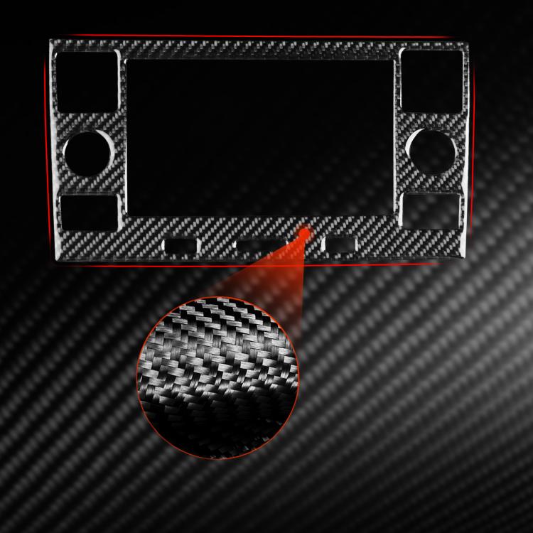 For Volkswagen Sagitar 2019-2023 Left-hand Drive Multimedia Panel Sticker(Black) - Car Interior Mouldings by PMc TechLife | Online Shopping South Africa | PMc TechLife | Buy Now Pay Later Mobicred