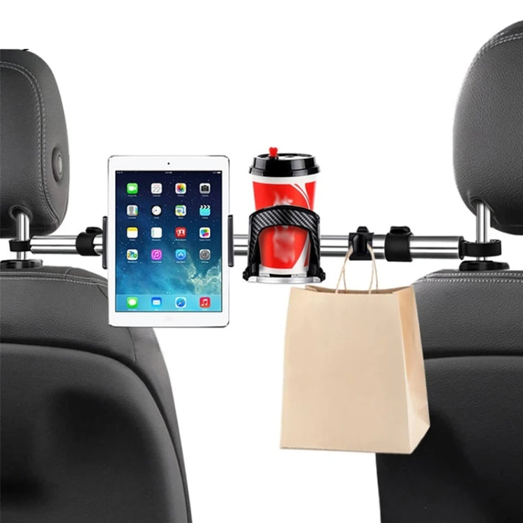 3 in 1 Car Mobile Phone Holder Computer Holder Universal Aluminum Tube With Hook - Car Holders by PMC TechLife | Online Shopping South Africa | PMC TechLife | Buy Now Pay Later Mobicred