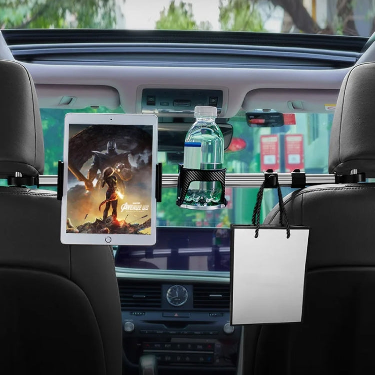 3 in 1 Car Mobile Phone Holder Computer Holder Universal Aluminum Tube With Hook - Car Holders by PMC TechLife | Online Shopping South Africa | PMC TechLife | Buy Now Pay Later Mobicred