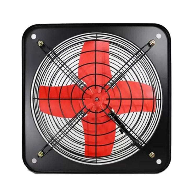 14 -inch Dual Grilles Kitchen Exhaust Fan Wall Window Fan High Power Industrial Extractor Fume Space Extractor Hood,CN Plug - free shipping - PMC TechLife - Order now!