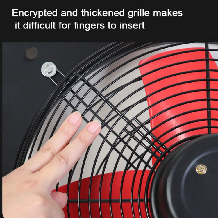 10 -inch Dual Grilles Kitchen Exhaust Fan Wall Window Fan High Power Industrial Extractor Fume Space Extractor Hood,CN Plug - free shipping - PMC TechLife - Order now!