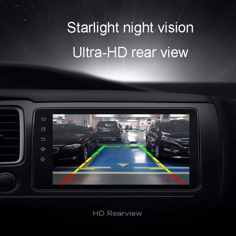 Universal Reversing Camera HD Wide Angle 12V Waterproof Starlight Night Vision Car Camera(Black) - Rear View Cameras by PMC TechLife | Online Shopping South Africa | PMC TechLife | Buy Now Pay Later Mobicred