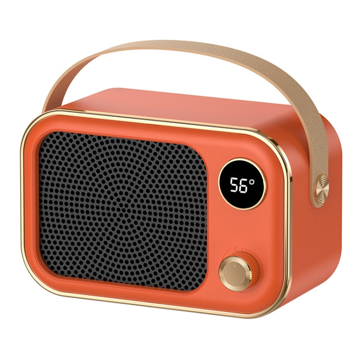 1200W Electric Heater Winter Hand Warmer with Screen Display,EU Plug(Orange) - Electric Heaters by PMC TechLife | Online Shopping South Africa | PMC TechLife | Buy Now Pay Later Mobicred