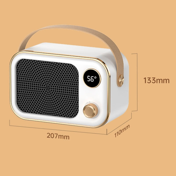1200W Electric Heater Winter Hand Warmer with Screen Display,EU Plug(White) - free shipping - PMC TechLife - Order now!