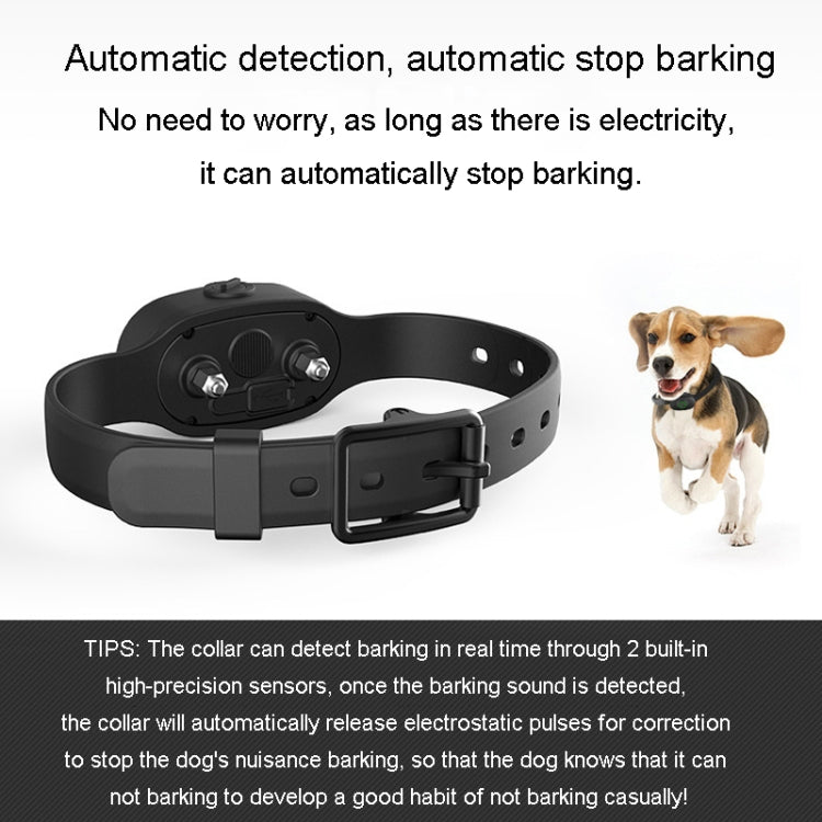 Auto Stop Barker Pet Shock Collar Dog Trainer(Orange) - Training Aids by PMC TechLife | Online Shopping South Africa | PMC TechLife