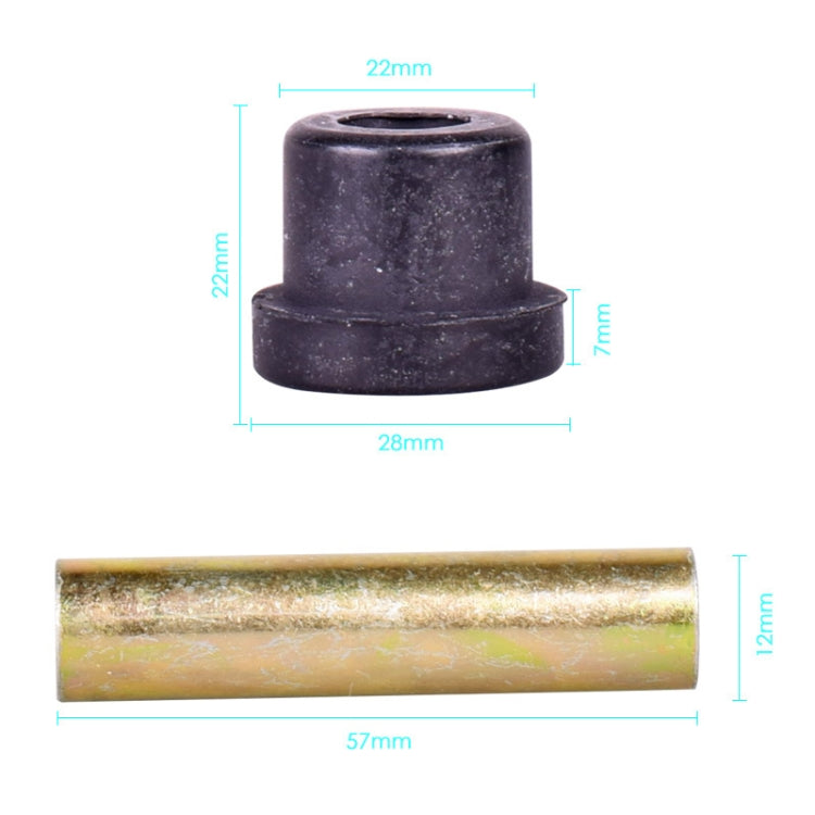 Golf Cart Front And Rear Steel Plate Rubber Sleeve Iron Sleeve Kit Leaf Spring Bushings, Specification: Rubber Sleeve - Engine Fittings by PMC TechLife | Online Shopping South Africa | PMC TechLife | Buy Now Pay Later Mobicred