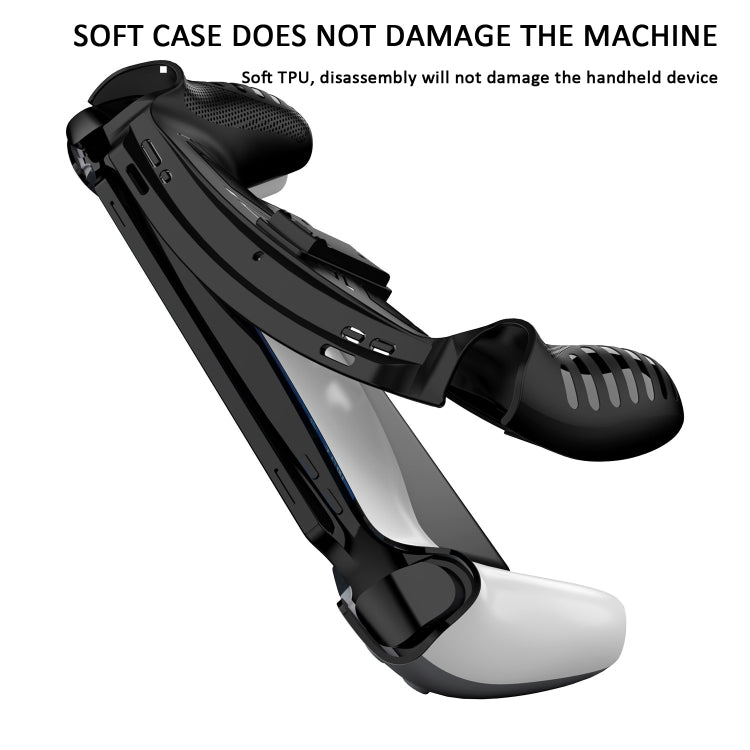 For Sony PlayStation Portal TPU Protective Case Cover With Stand(White) - Cases by PMC TechLife | Online Shopping South Africa | PMC TechLife