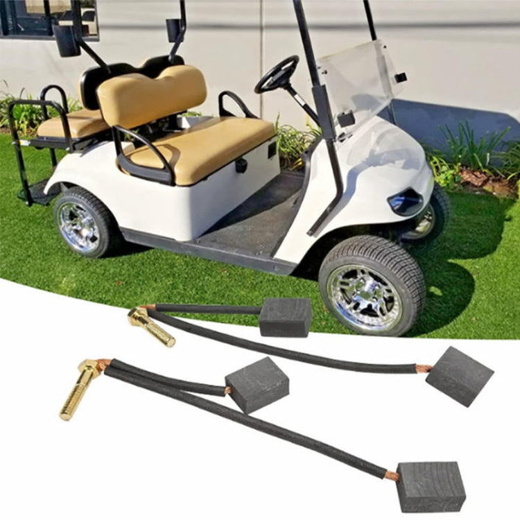 2pcs /Set For Club Car / EZGO Golf Cart 3.3 Motor Carbon Brushes, Specification: Carbon Brush - Engine Fittings by PMC TechLife | Online Shopping South Africa | PMC TechLife | Buy Now Pay Later Mobicred