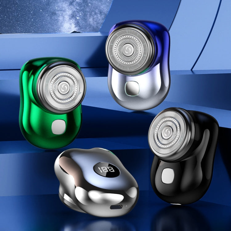 Three-Ring Knife Mesh Electric Men Shaver Travel Portable Mini Shaver, Color: Gradient Blue - Electric Shavers by PMC TechLife | Online Shopping South Africa | PMC TechLife | Buy Now Pay Later Mobicred