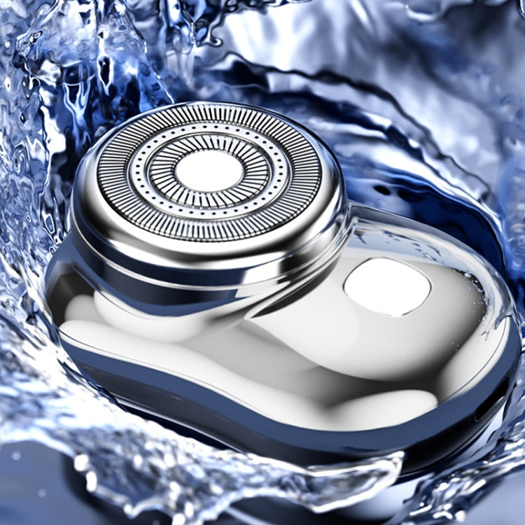 Three-Ring Knife Mesh Electric Men Shaver Travel Portable Mini Shaver, Color: Digital Display Green - Shavers & Accessories by PMC TechLife | Online Shopping South Africa | PMC TechLife | Buy Now Pay Later Mobicred