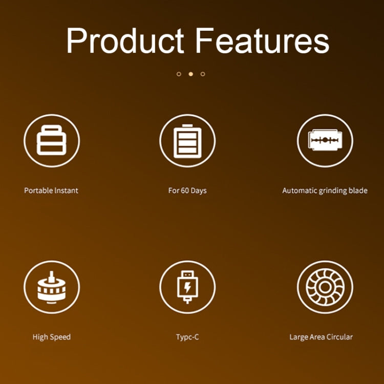 Rechargeable Travel Electric Shaver Portable Elbow Mini Floating Head Shaver(Blue) - Shavers & Accessories by PMC TechLife | Online Shopping South Africa | PMC TechLife | Buy Now Pay Later Mobicred